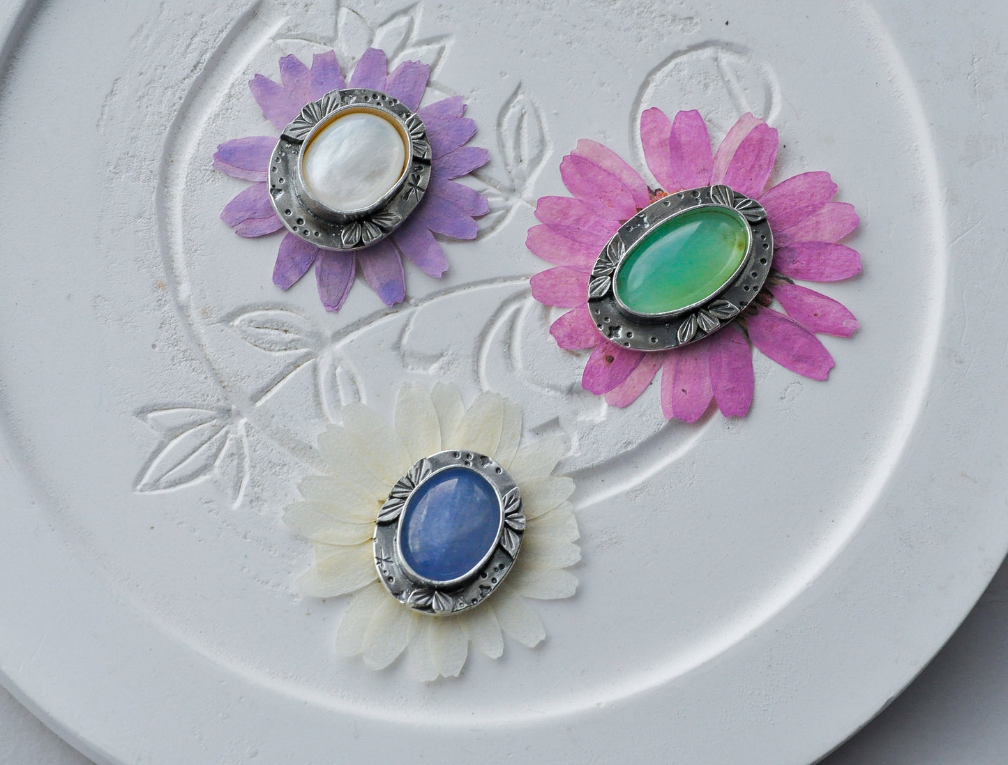 Milky Pearl Tidal Pool Ring