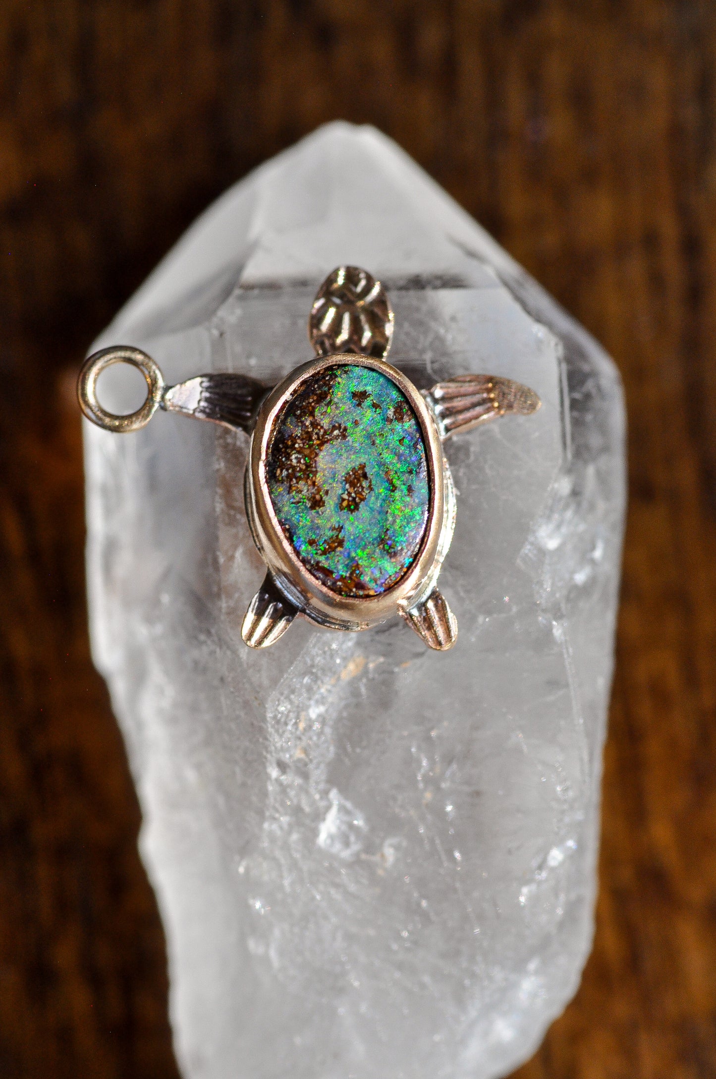 Boulder Opal Turtle