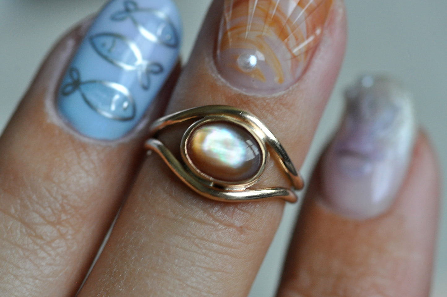 Pearl Toe Ring