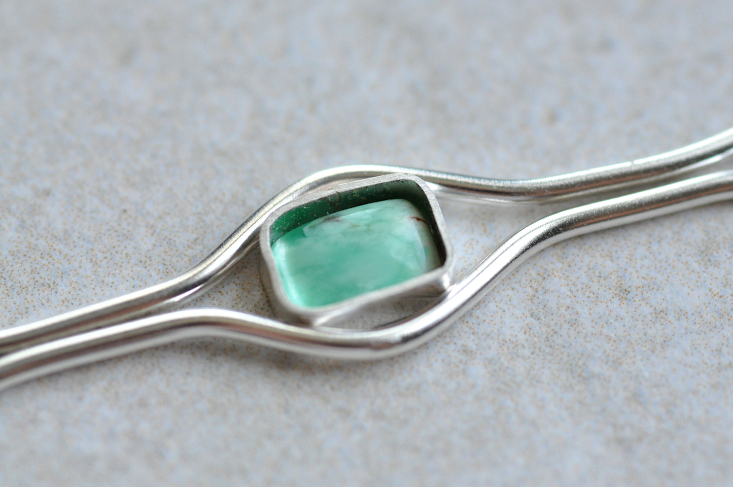 Variscite Toe Ring