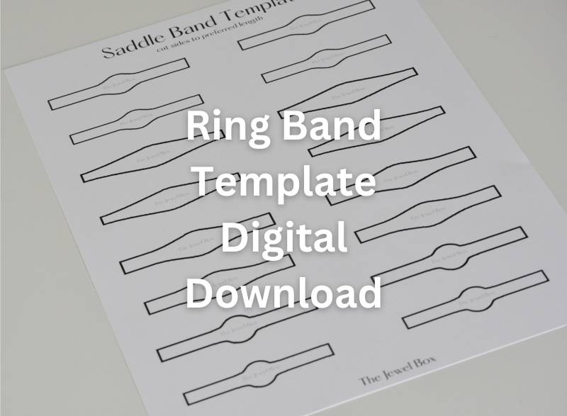 Saddle Ring Band Template