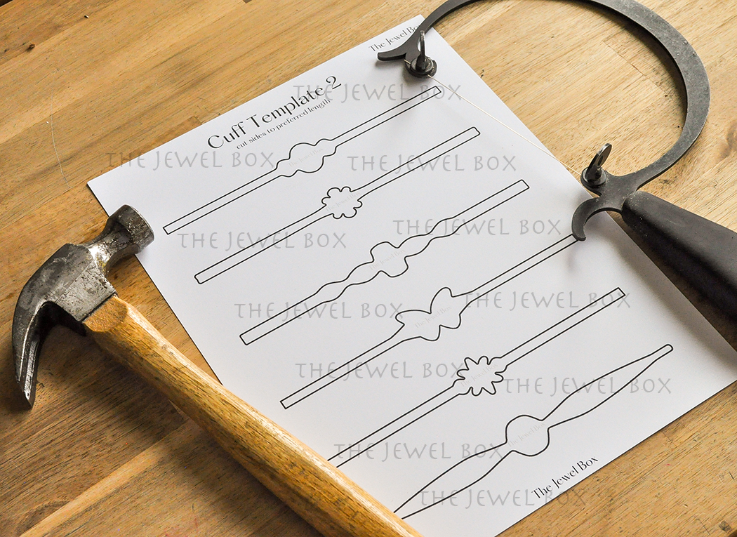 Cuff Bracelet Template 2