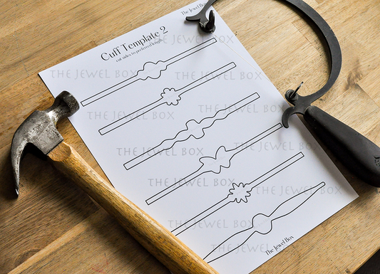 Cuff Bracelet Template 2
