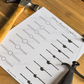 Mountain Wave Ring Band Template