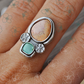 Sand & Sky Ring Made to Size