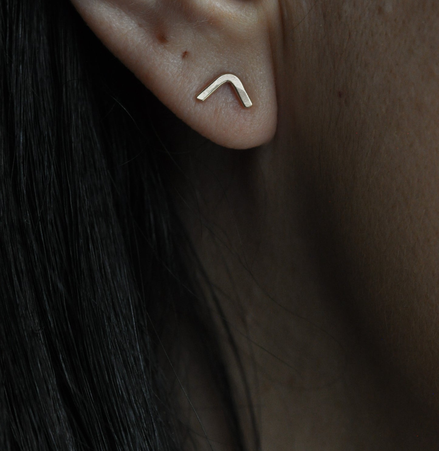 Gold Filled Peak Earring Studs