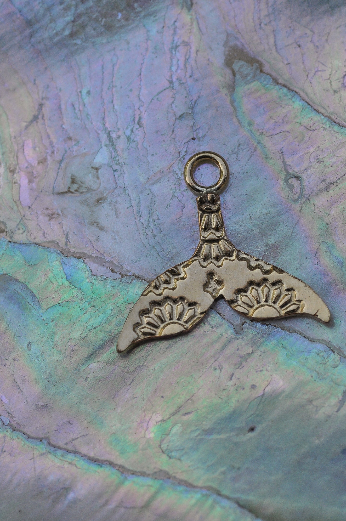 Stamped Whale Tail