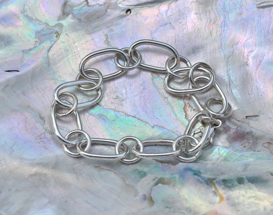 Larger Link Sterling Silver Chain