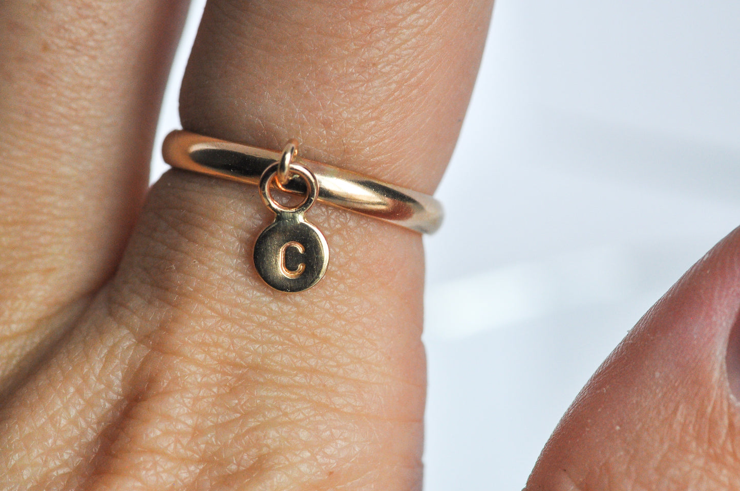 Initial Charm Ring