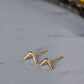 Gold Filled Peak Earring Studs