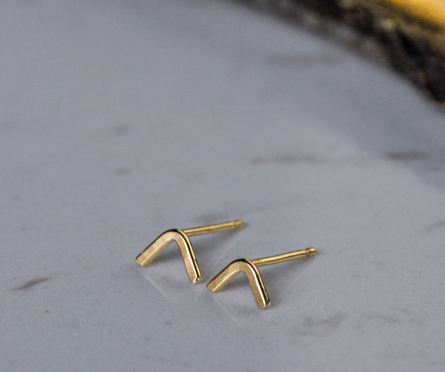 Gold Filled Peak Earring Studs