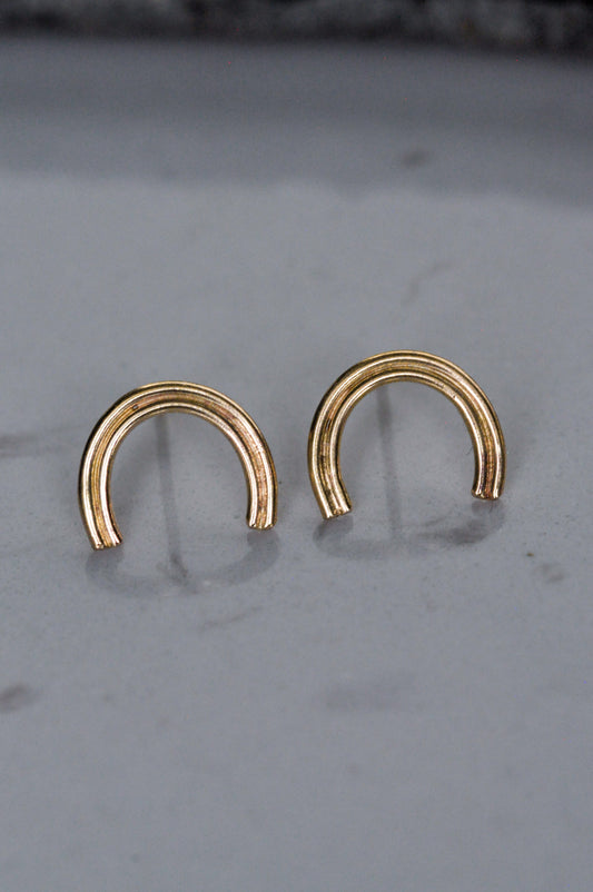 Gold Filled Rainbow Studs