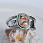 Mexican Opal Shell Ring Size 6.5