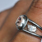 Mexican Opal Shell Ring Size 6.5