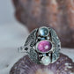 Mermaid Tail Ring Size 6.5-7