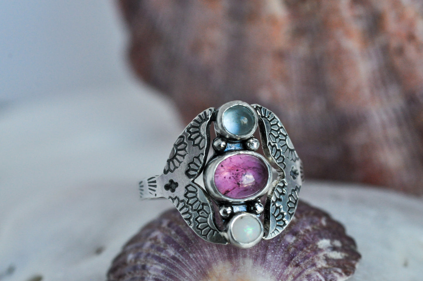 Mermaid Tail Ring Size 6.5-7