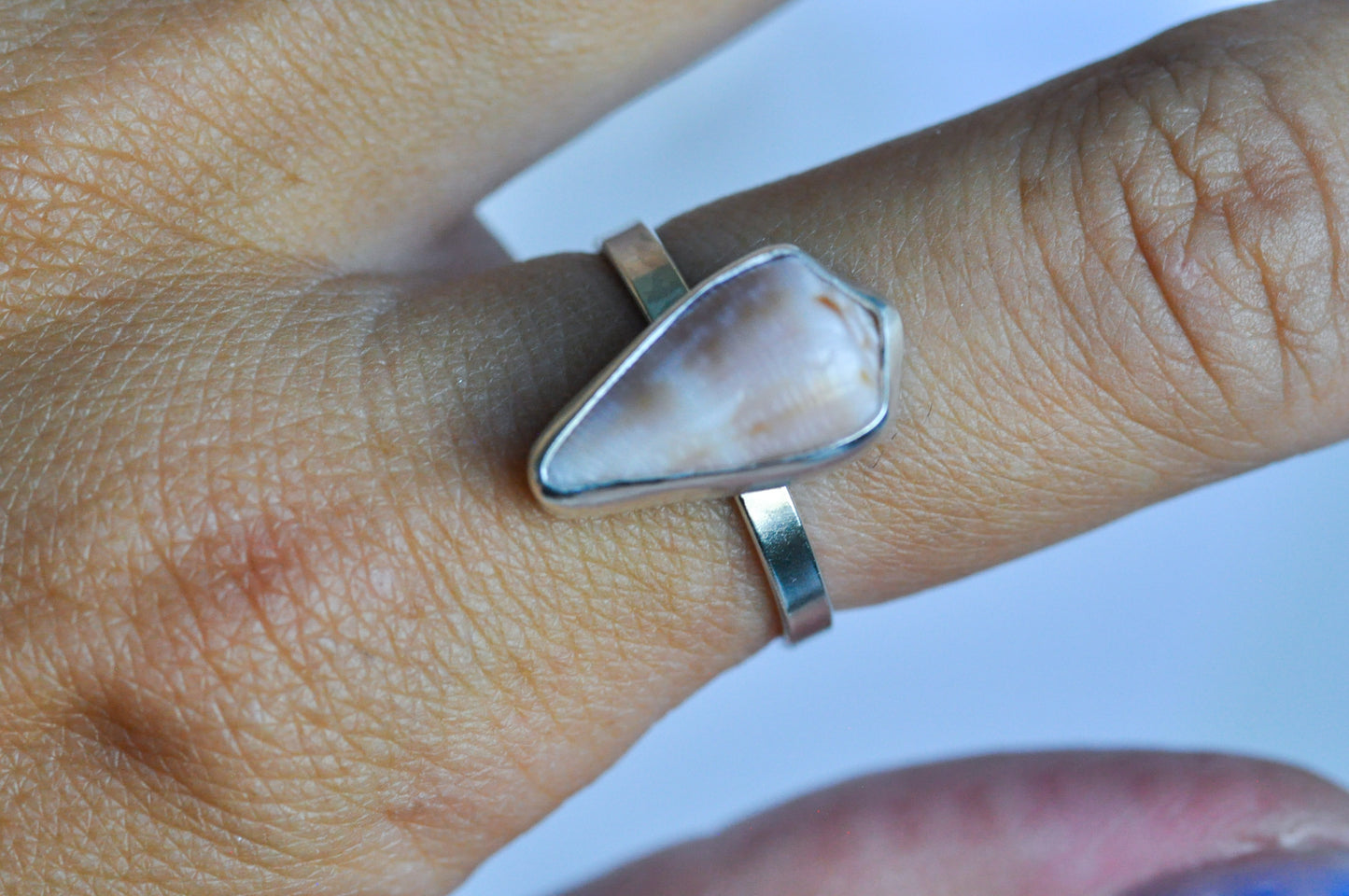 Seashell Ring Size 7