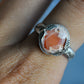 Mexican Opal Mermaid Ring Size 8