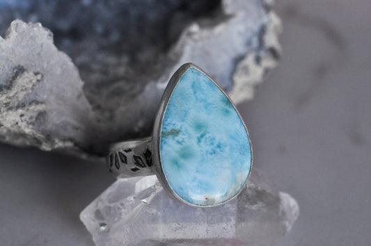 Larimar Ring Size 9