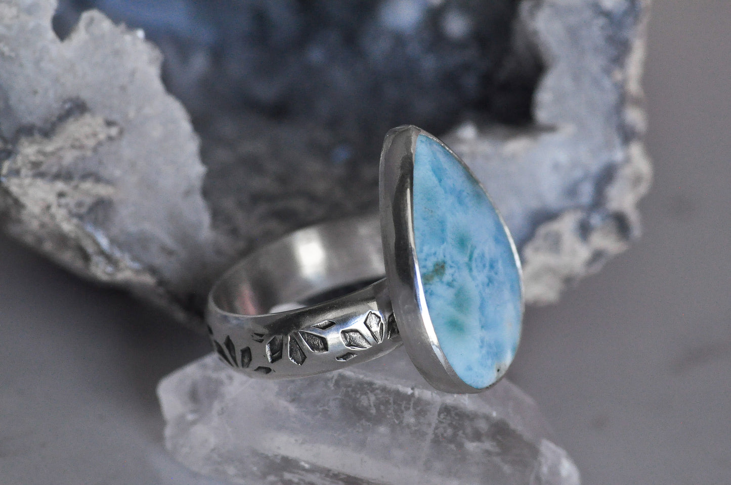 Larimar Ring Size 9