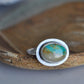 Royston Ribbon Turquoise Ring Size 7.5
