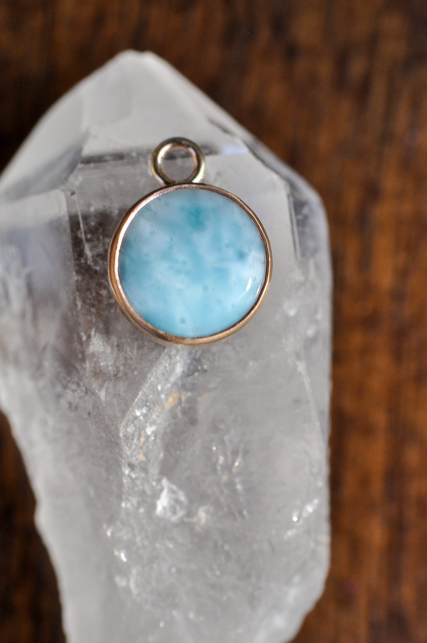 Round Larimar