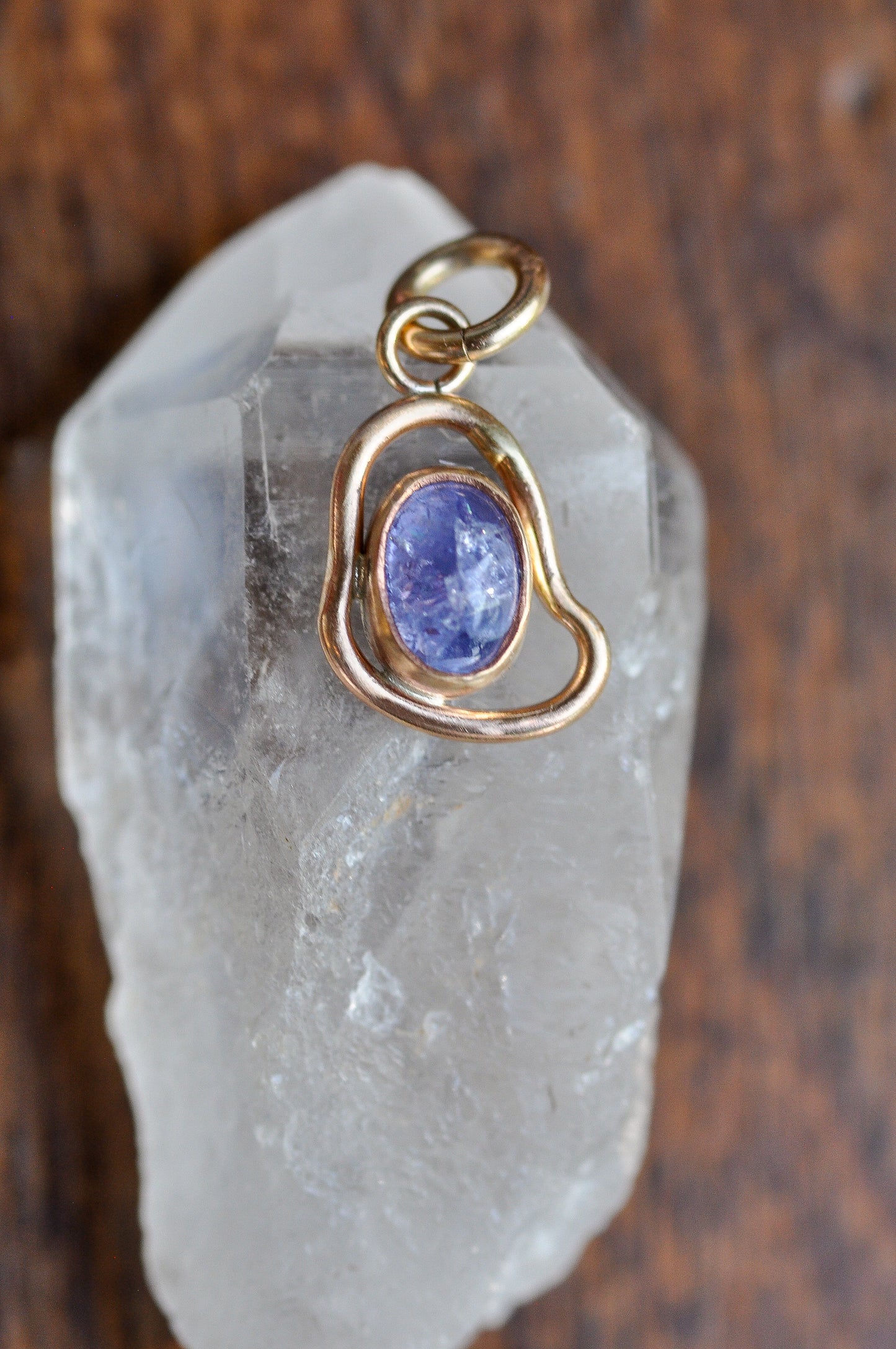 Abstract Tanzanite