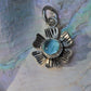 Topaz Flower Charm