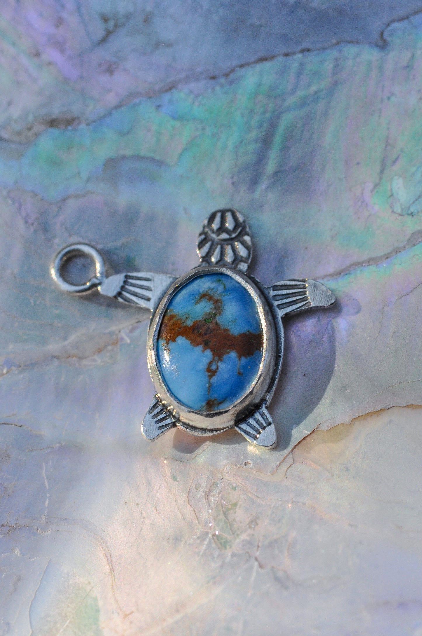 Lavender Turquoise Turtle