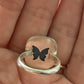 Statement Square Trolleite Ring Size 7.5