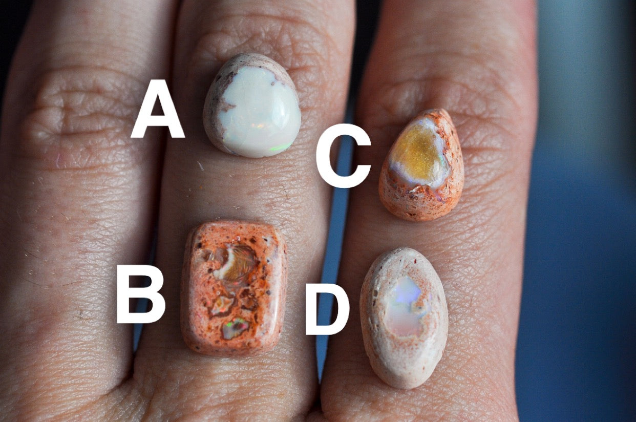 Mexican Opal Ring