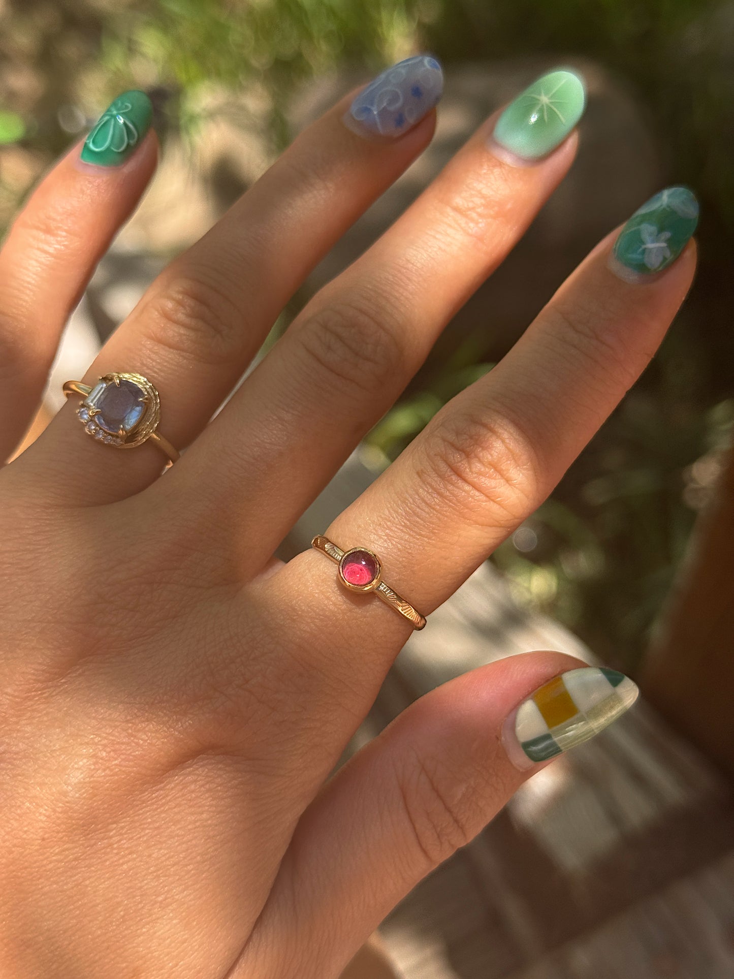 Garnet Ring Size 7