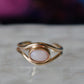 Pink Opal Toe Ring