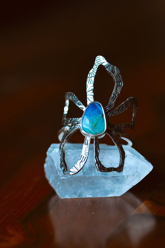 Opal Bloom Ring Size 9-9.5