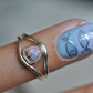 Mexican Opal Toe Ring