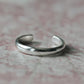 Silver Toe Ring Thick
