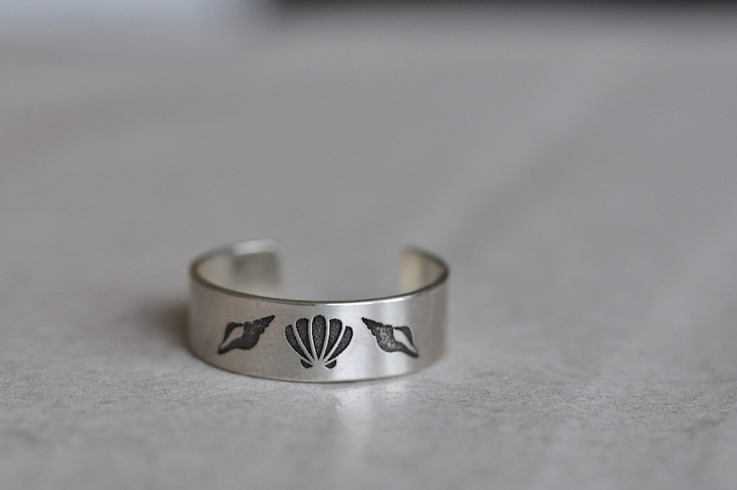 Seashells Toe Ring