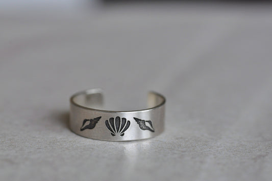 Seashells Toe Ring