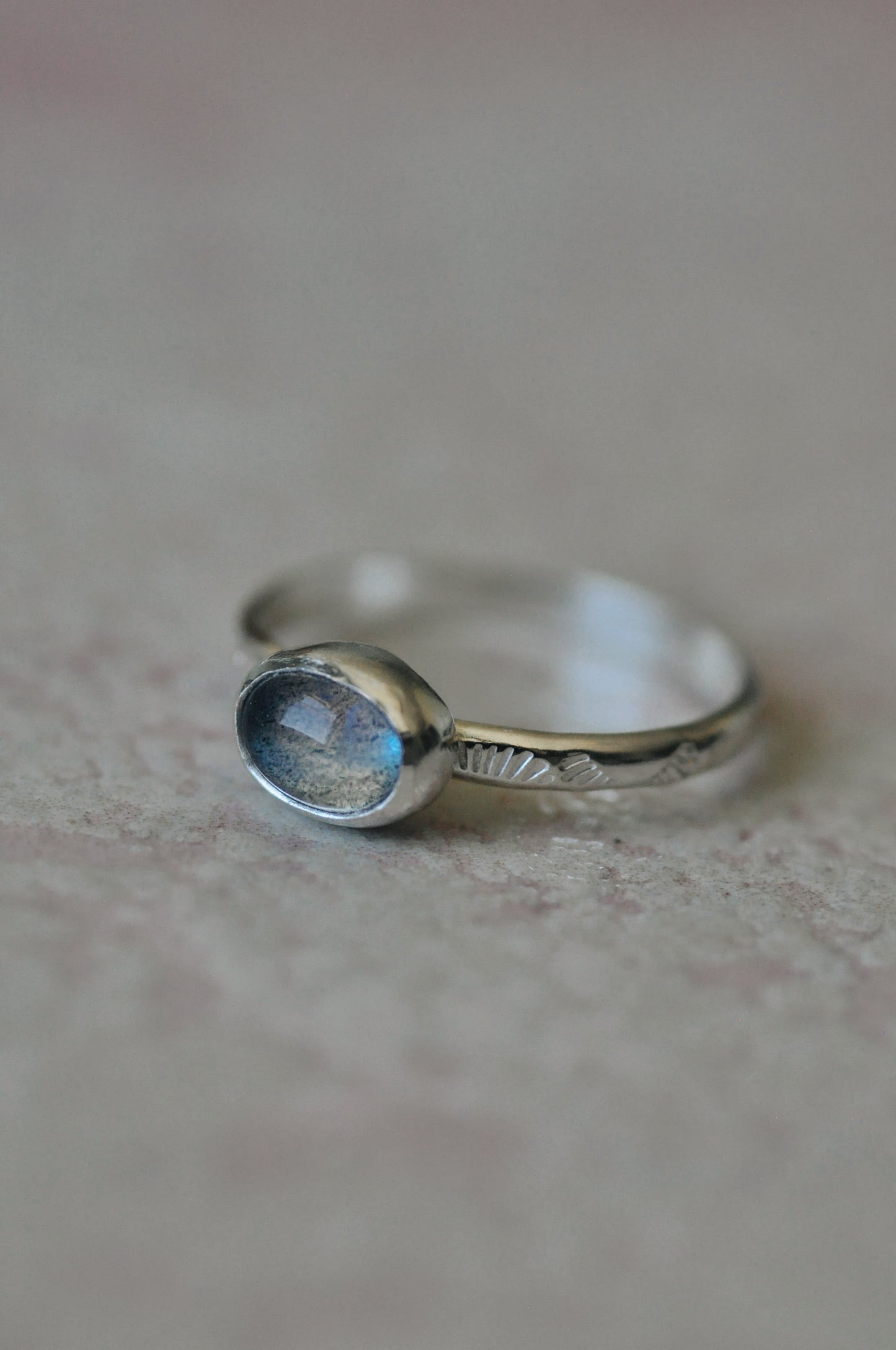 Labradorite Ring Size 6.5