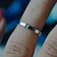 Silver Toe Ring Rectangle