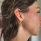 Gold Spiral Hoops