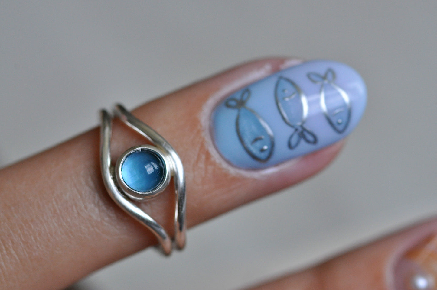 Topaz Toe Ring