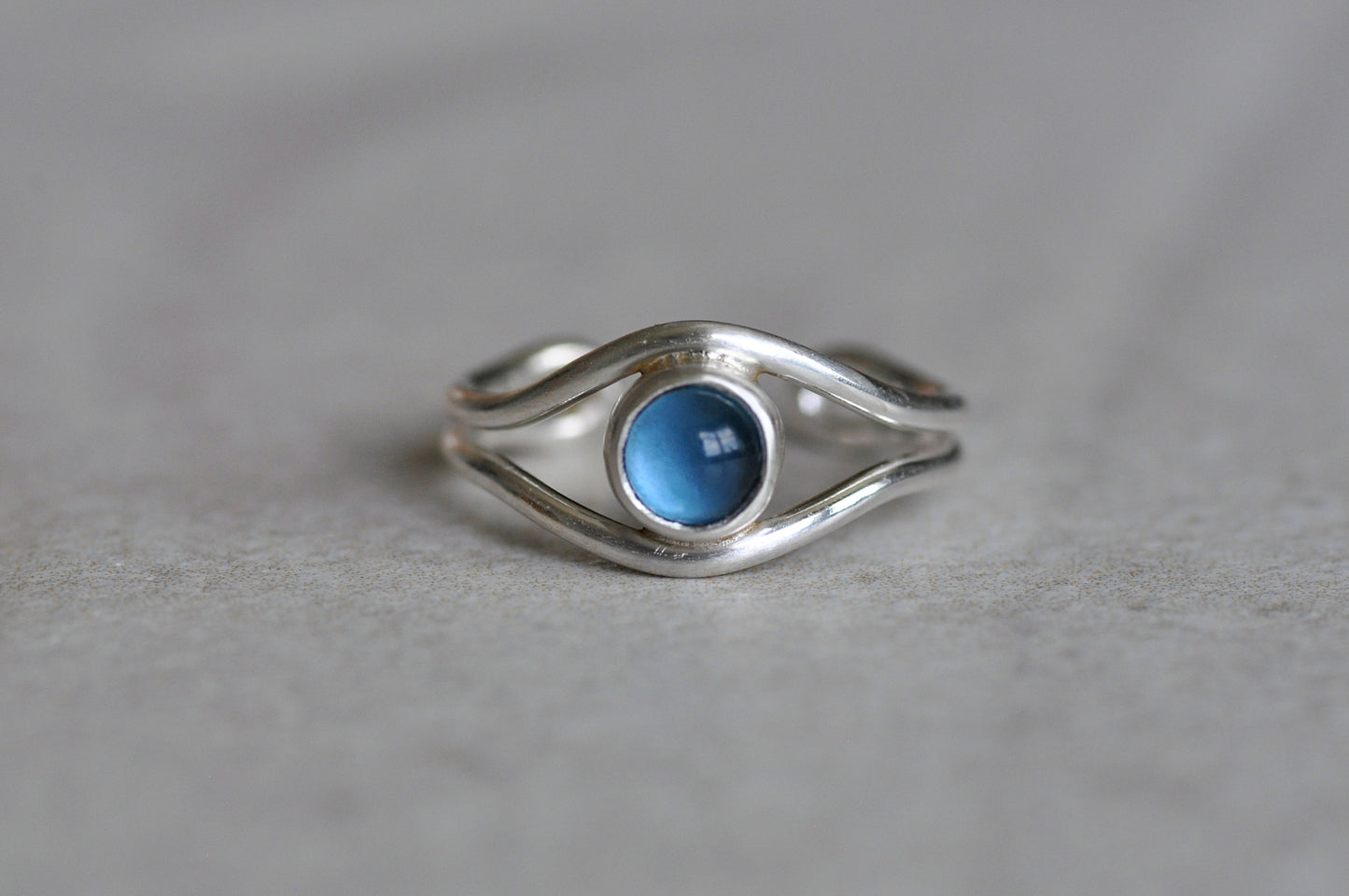 Topaz Toe Ring