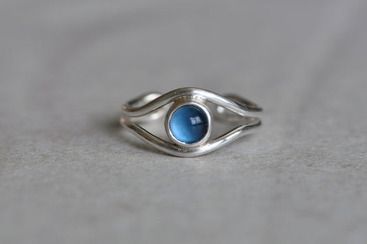 Topaz Toe Ring