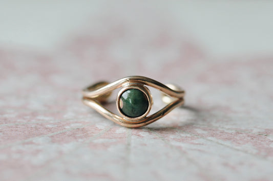 Ocean Jasper Toe Ring
