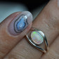 Australian Opal Toe Ring