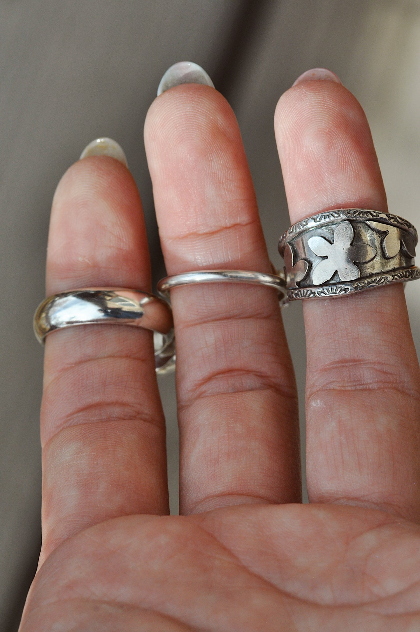 Blush Opal Ring Size 8