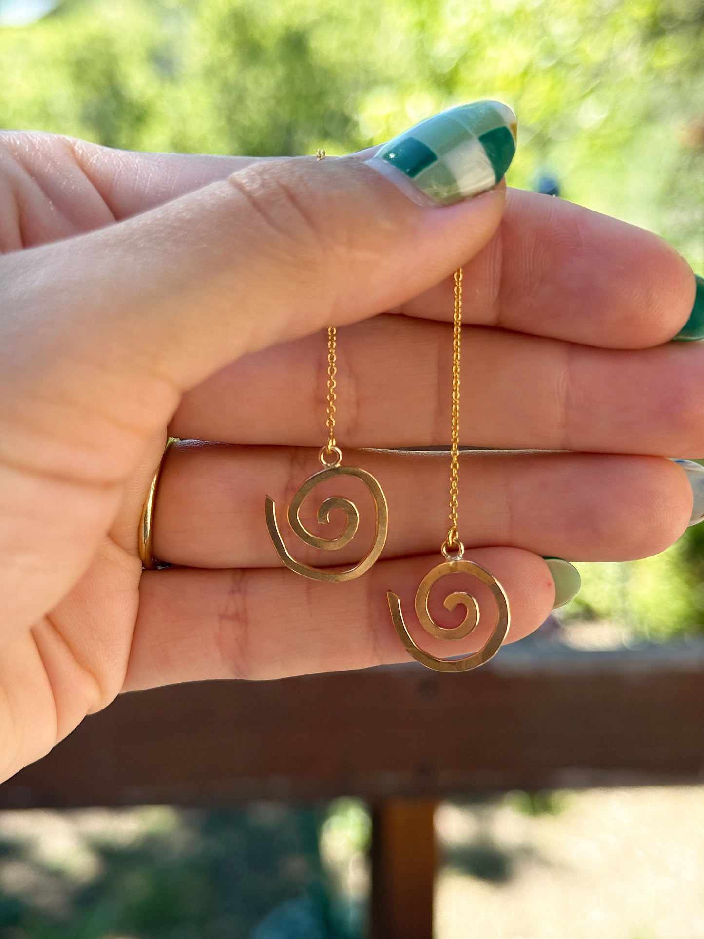 Gold Spiral Threaders