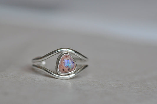 Mexican Opal Toe Ring