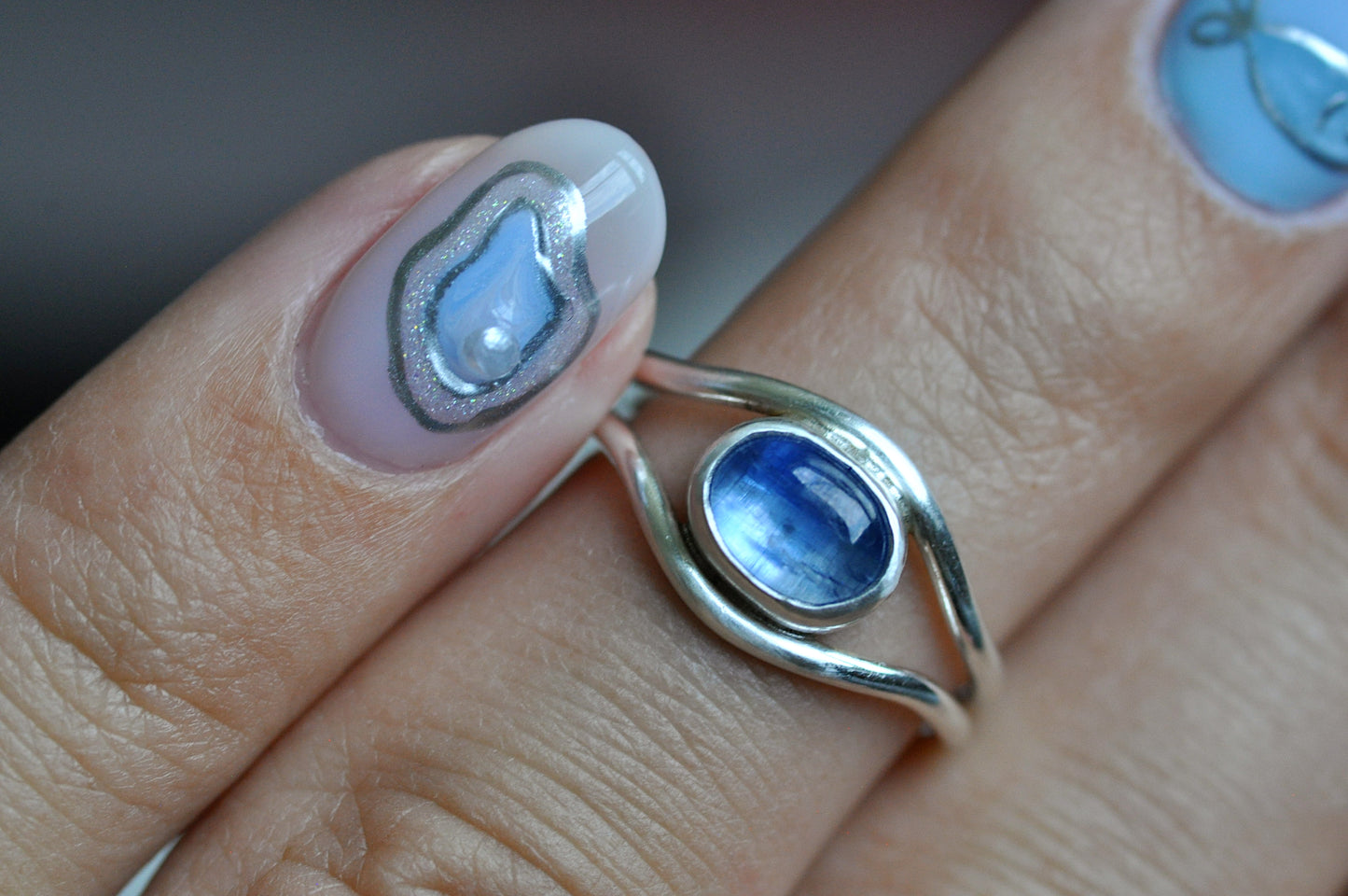 Kyanite Toe Ring